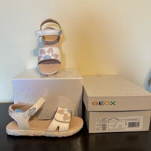 Geox Junior Haiti Flower Girls Sandals - New